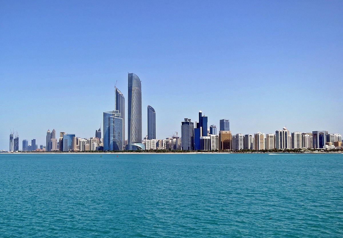 Abu Dhabi Skyline From Marina